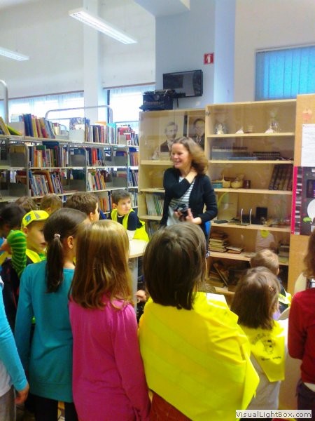 Obisk knjižnice in deželne banke