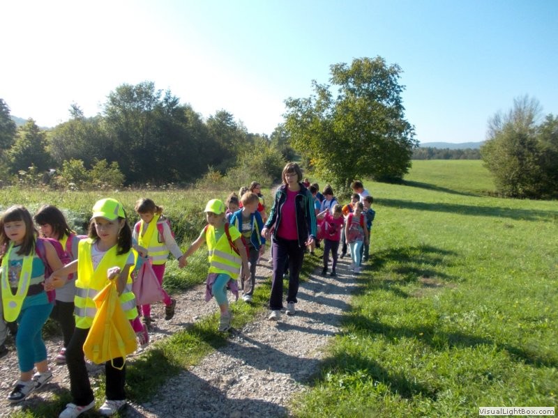 Športni dan – pohod Bečji Vrh-Sadeže, Župančičeva pot