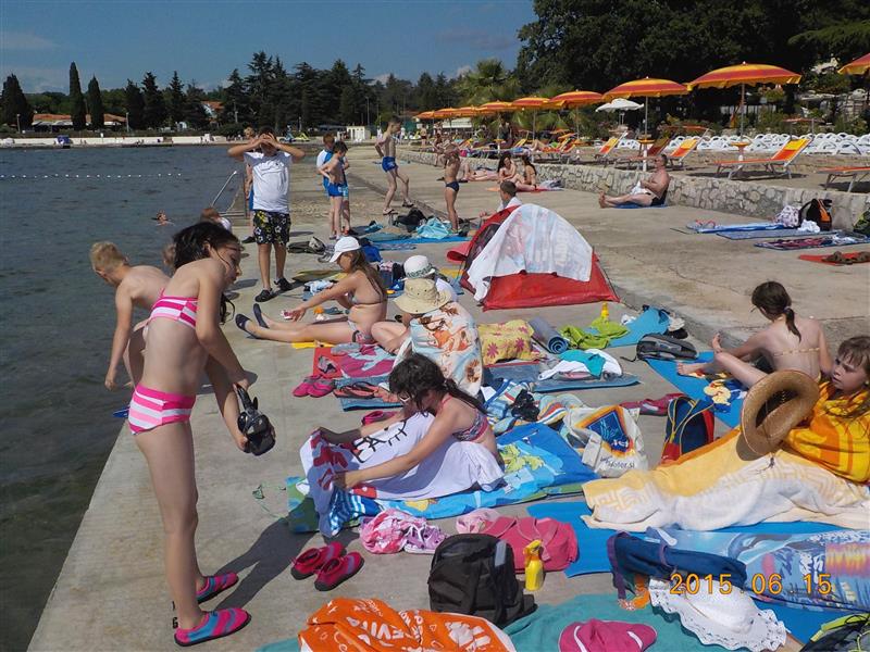 Šola v naravi – Poreč 2015 – 1. dan