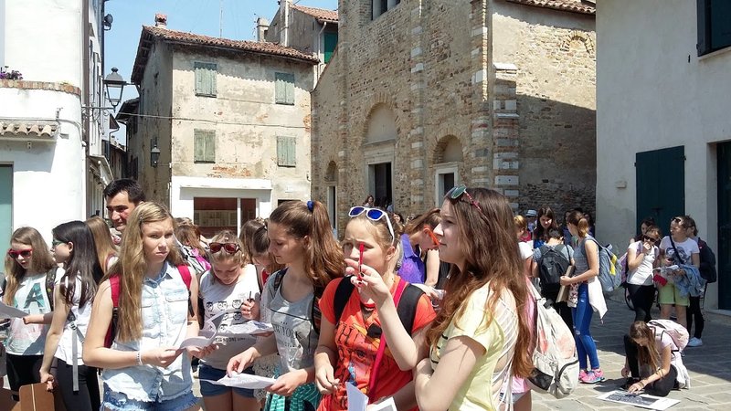 2. izletniška kolonija mladih likovnikov Dolenjske in Bele krajine v Gradež (Italija)