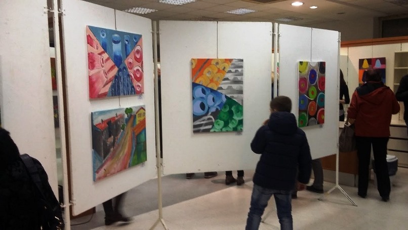 Otvoritev razstave 35. slikarskega ex tempora mladih likovnikov Bele krajine