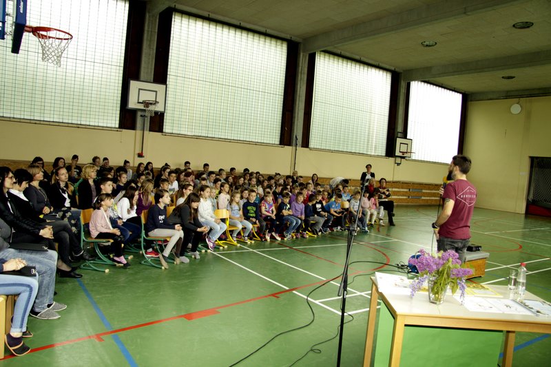 Obiskal nas je ŽIGA X. GOMBAČ