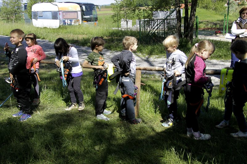 Obiskali smo adrenalinski park v Podzemlju