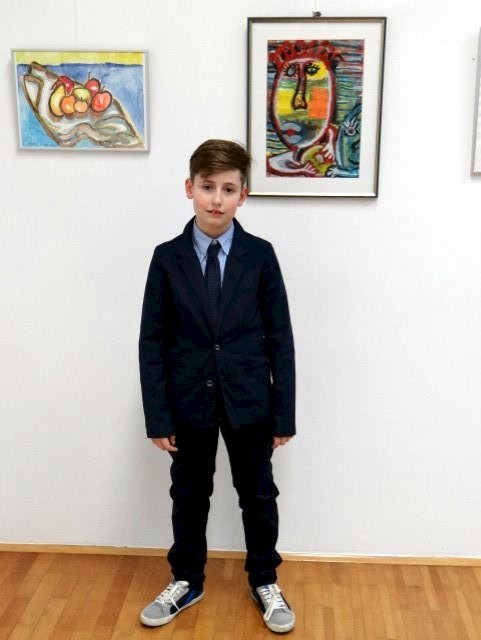 Talenti – razstave mladih likovnikov v Knjižnici Črnomelj – Anej Kobe