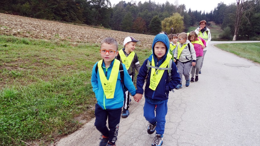 1. športni dan – pohod po krajinskem parku