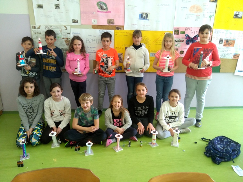Tehniški dan – 4. razred – poskusi z elektriko