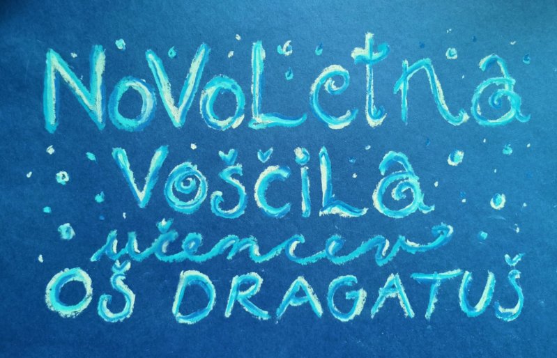 Animirana novoletna voščila učencev od 6. do 9. razreda OŠ Dragatuš