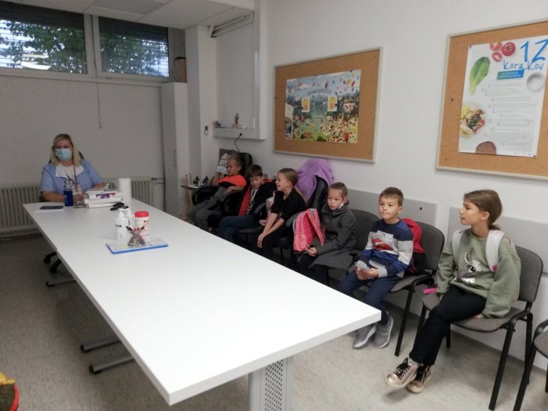 Zdravniški pregled tretješolcev