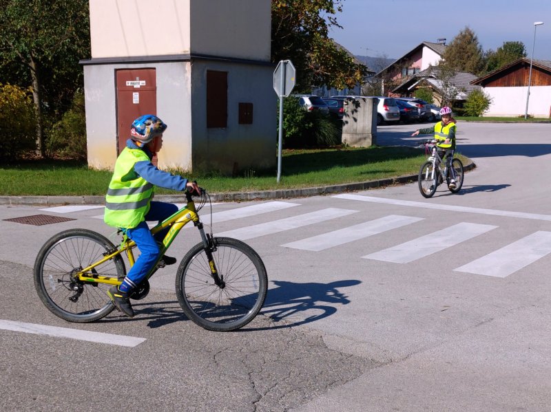 Opravljanje izpitne vožnje za kolesarski izpit