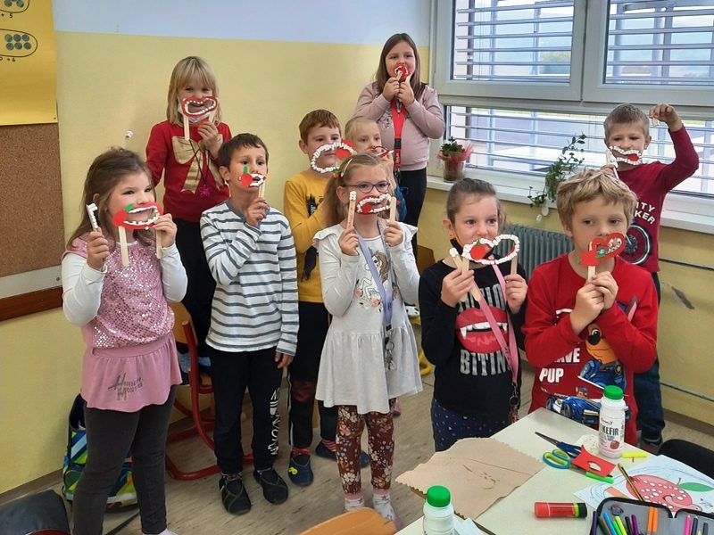 Zdravstvena in zobozdravstvena vzgoja v 2. razredu