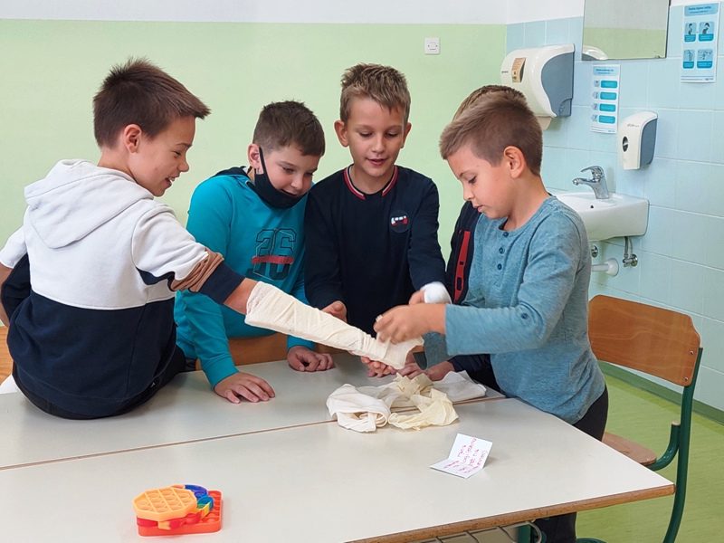 Naravoslovni dan v 4. razredu – skrb za zdravje
