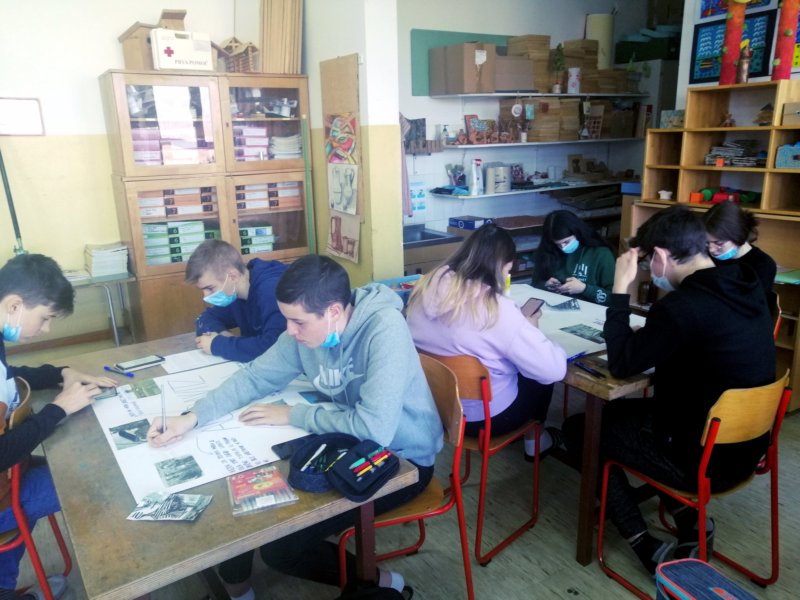 9. razred v projektu KROKUS