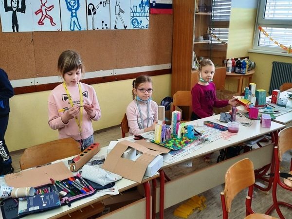 Tehniški dan – Igriva arhitektura v 2. razredu