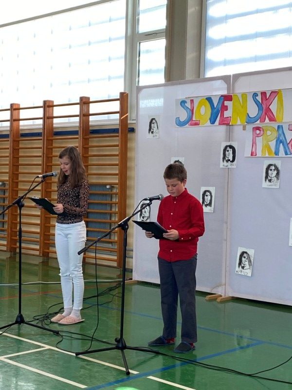 Prireditev na OŠ Dragatuš ob slovenskem kulturnem prazniku 2023