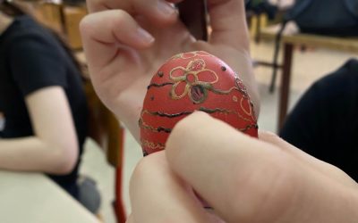 Belokranjske pisanice na OŠ Dragatuš
