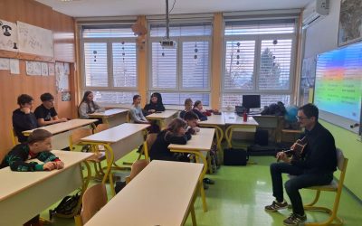 Obisk g. Petra Jakše iz Hiše EU na OŠ Dragatuš